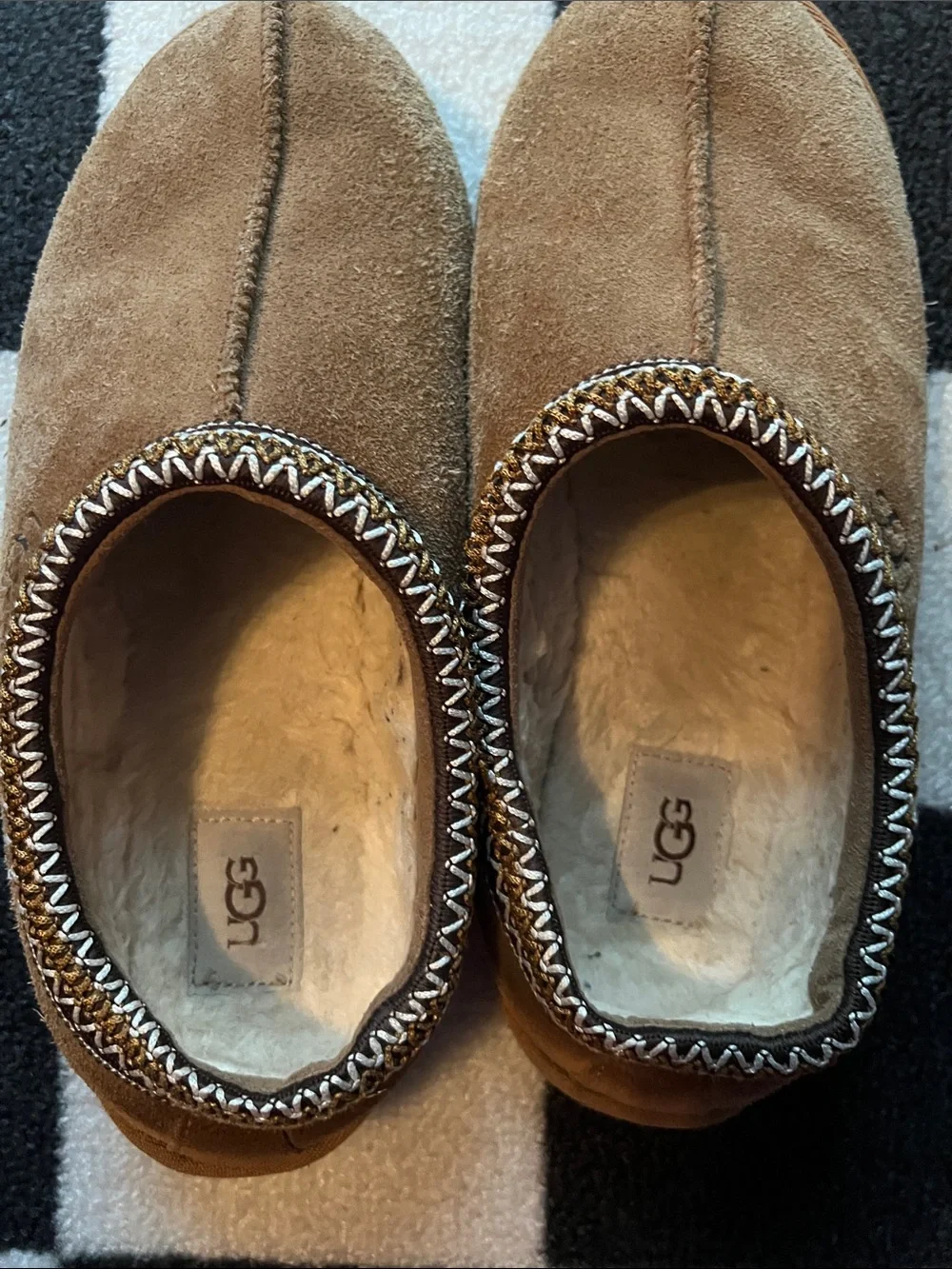 UGG Men's Chestnut Suede Slip-On Loafers
